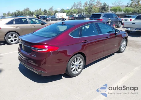 2017 Ford Fusion Hybrid Se from USA, damaged, VIN 3FA6P0LUXHR252845